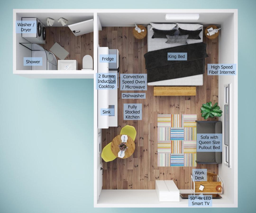 Silicon Valley Stay Apartments San Carlos Dış mekan fotoğraf
